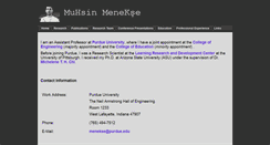 Desktop Screenshot of muhsin.me